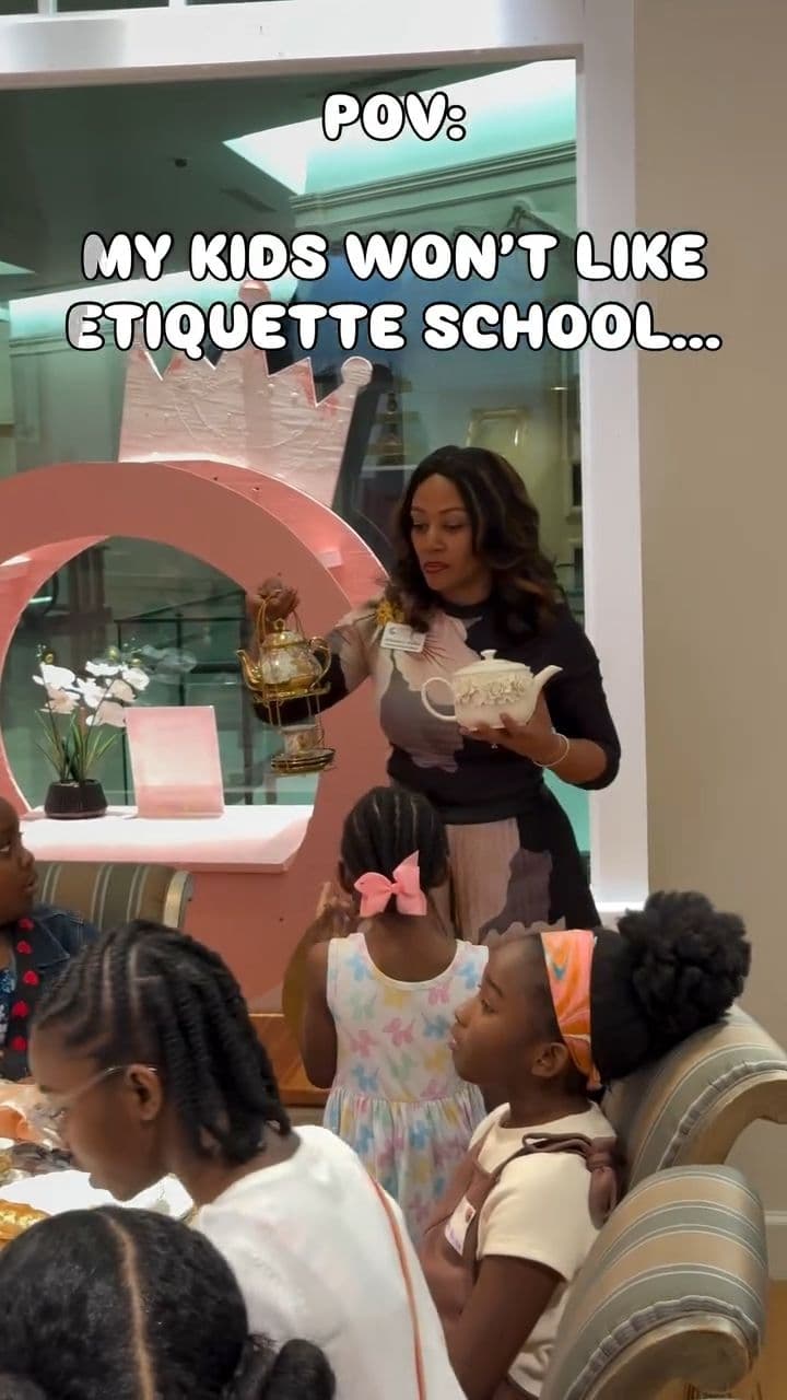 When teens discover etiquette is actually fun