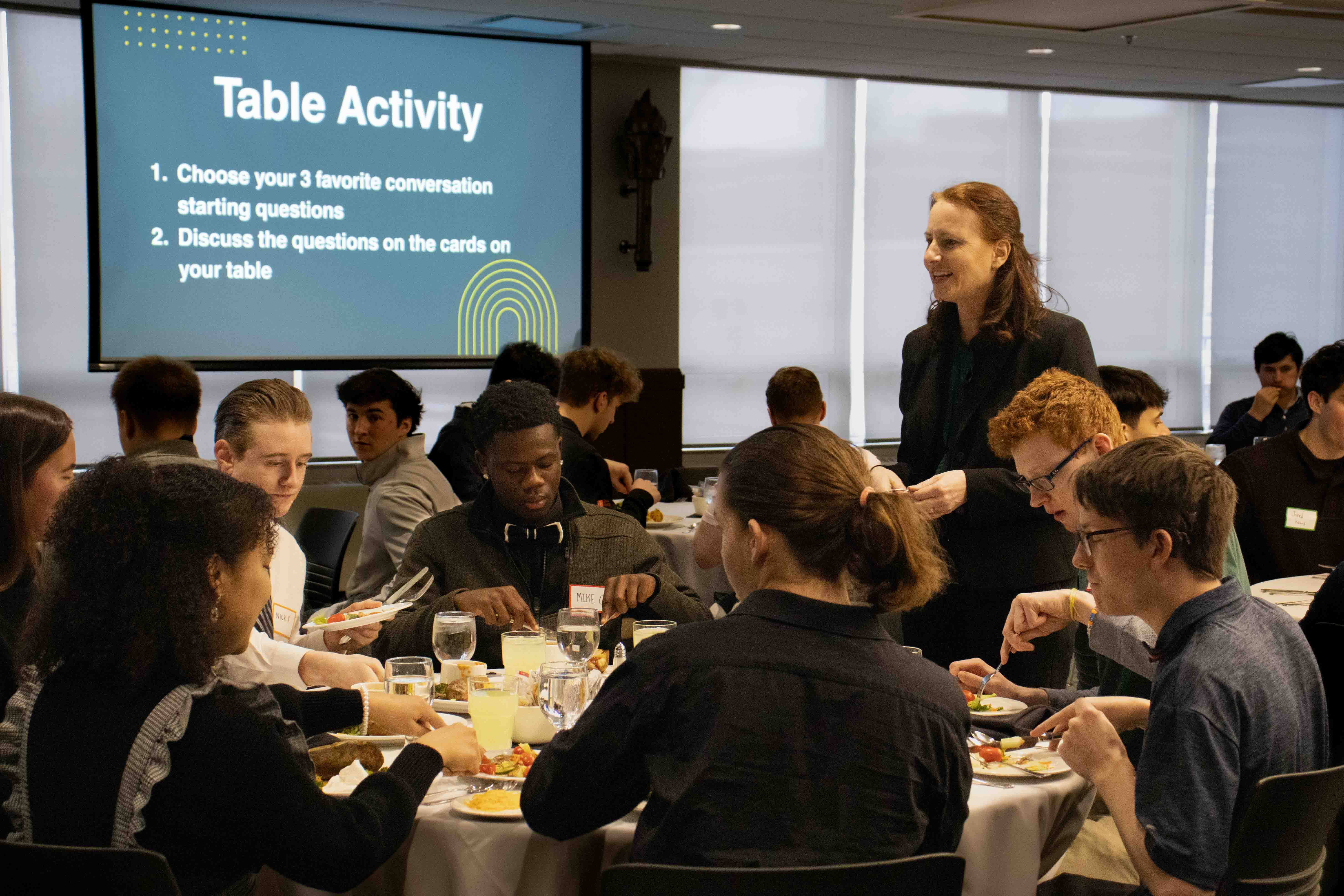 Professional etiquette training
